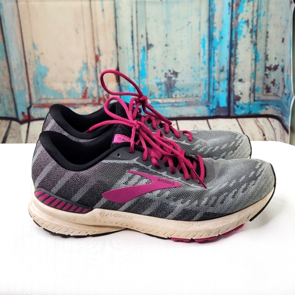 Brooks Ravenna‎ 10 Running Shoes Sneakers Size 10.5 Gray 1202861B006